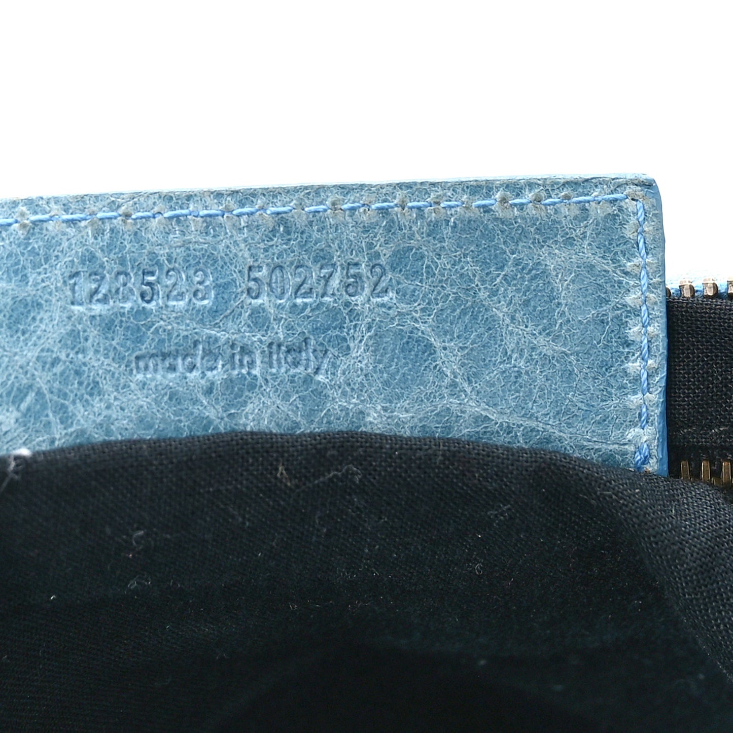 Chevre Classic Hardware Twiggy Aquamarine