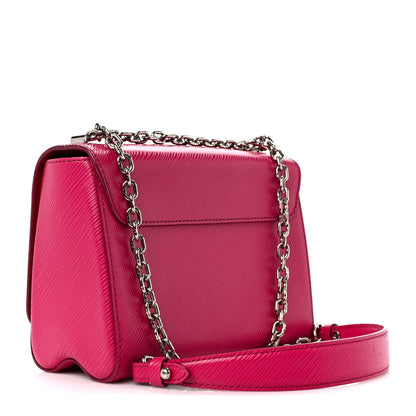 Louis Vuitton Epi Twist Shoulder Bag MM Hot Pink 4 of 11