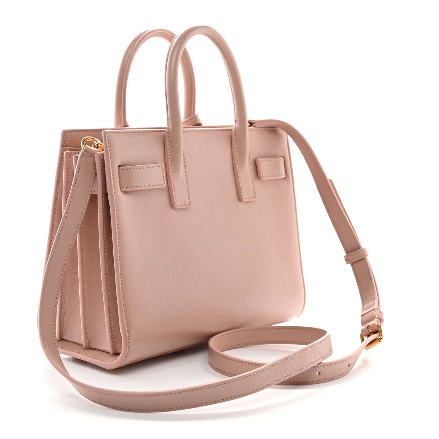Calfskin Nano Sac De Jour Pale Pink