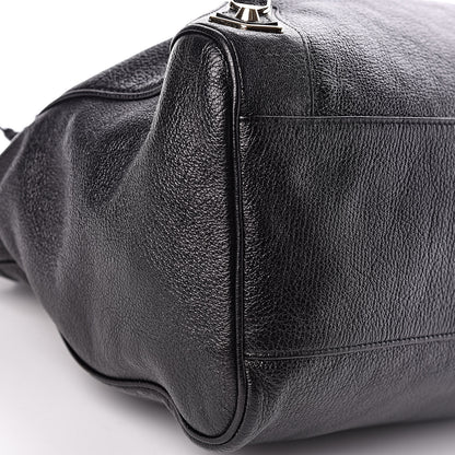 Balenciaga Chevre Gold Metallic Edge Hardware Velo Black 10 of 11