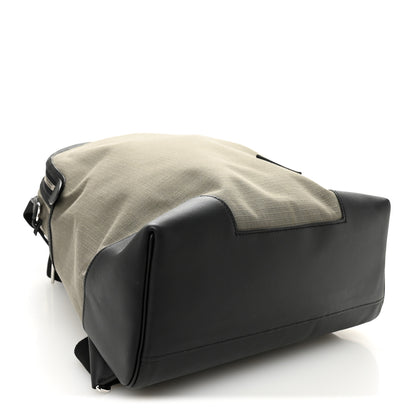 Hermes Bivoac Canvas Swift Allback Backpack Kaki Black 4 of 10