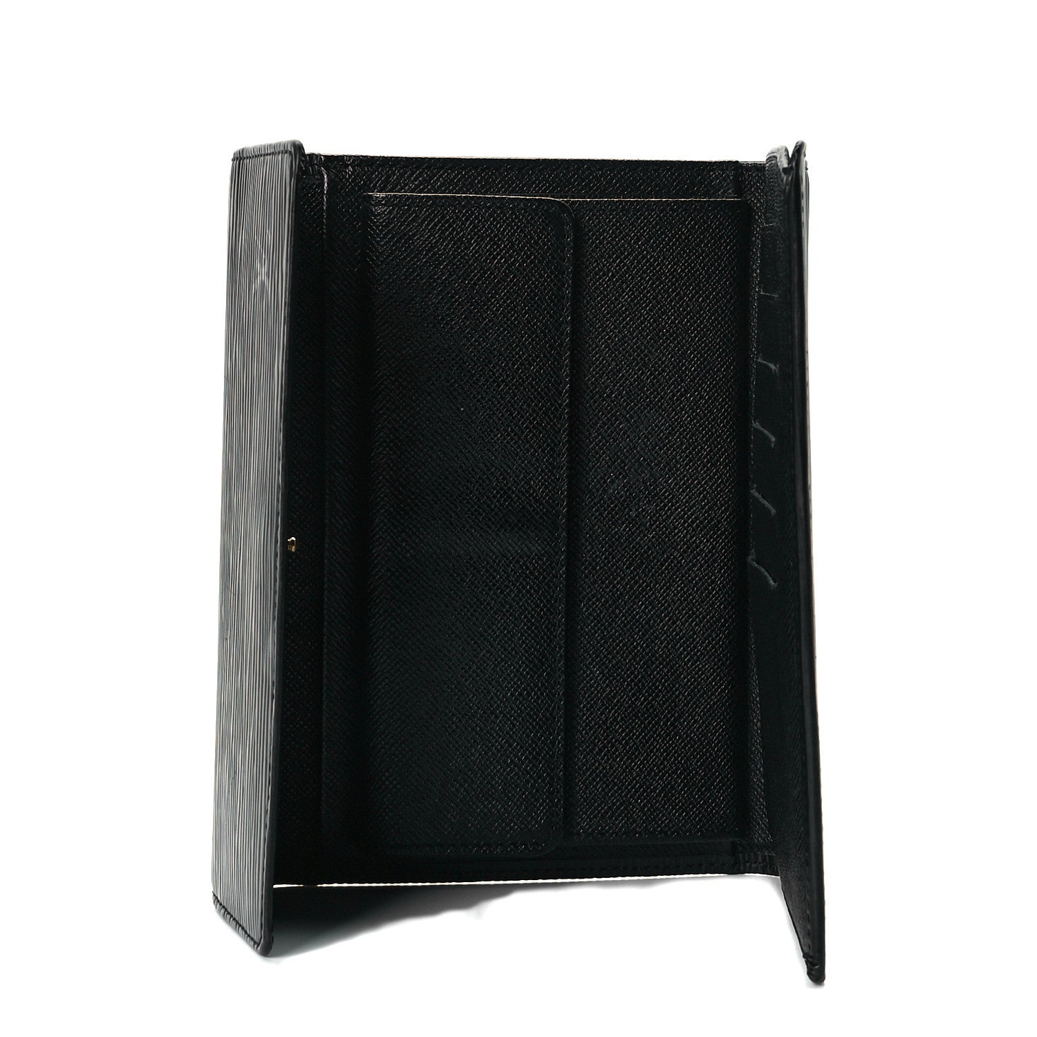 Louis Vuitton Epi Porte Tresor Etui Papiers Wallet Black 5 of 8