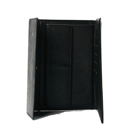 Louis Vuitton Epi Porte Tresor Etui Papiers Wallet Black 5 of 8