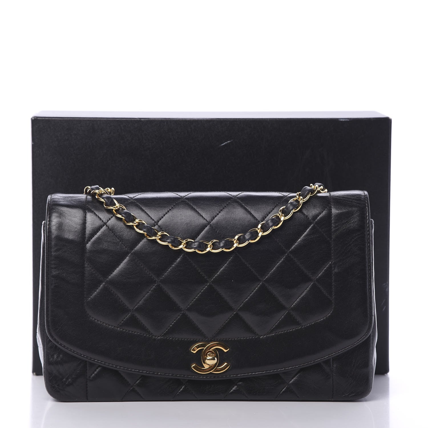 Chanel Lambskin Quilted Small Single Flap Black 19 of 19