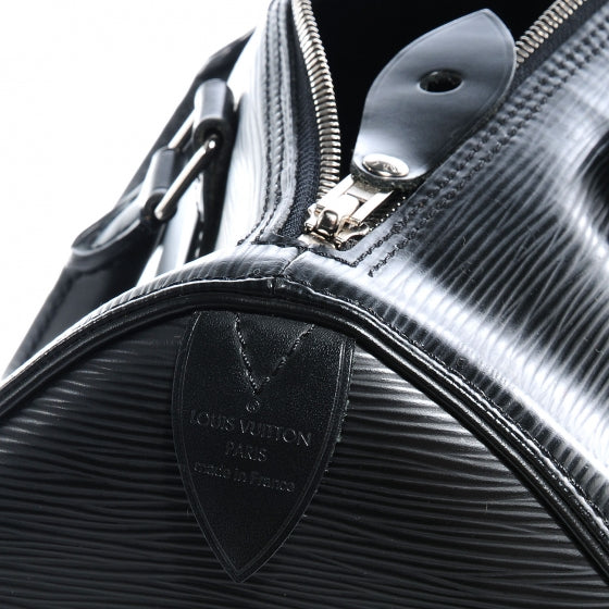Louis Vuitton Epi Speedy 30 Black 7 of 7