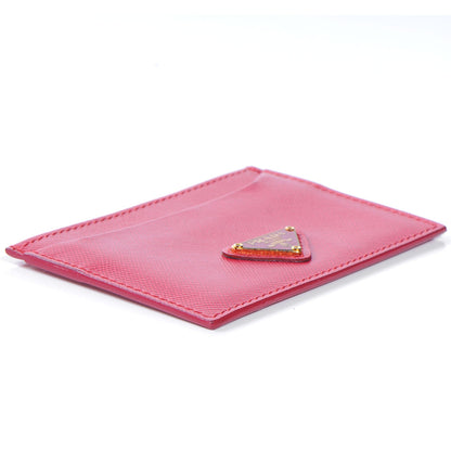 Prada Saffiano Card Case Peonia 4 of 8