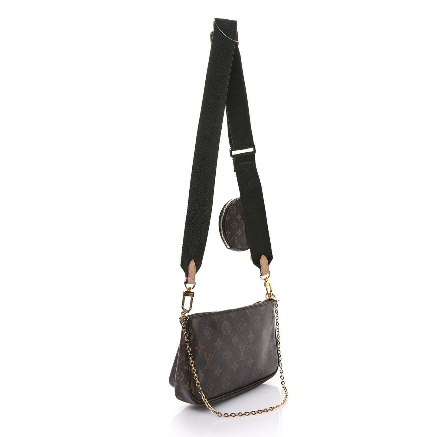 Monogram Multi Pochette Accessories Kaki