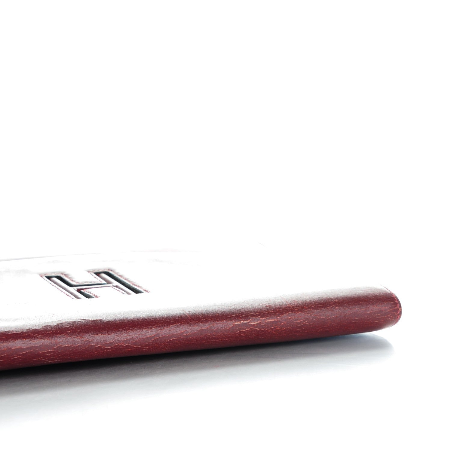 Hermes Box Gaine Clutch Rouge H 15 of 15