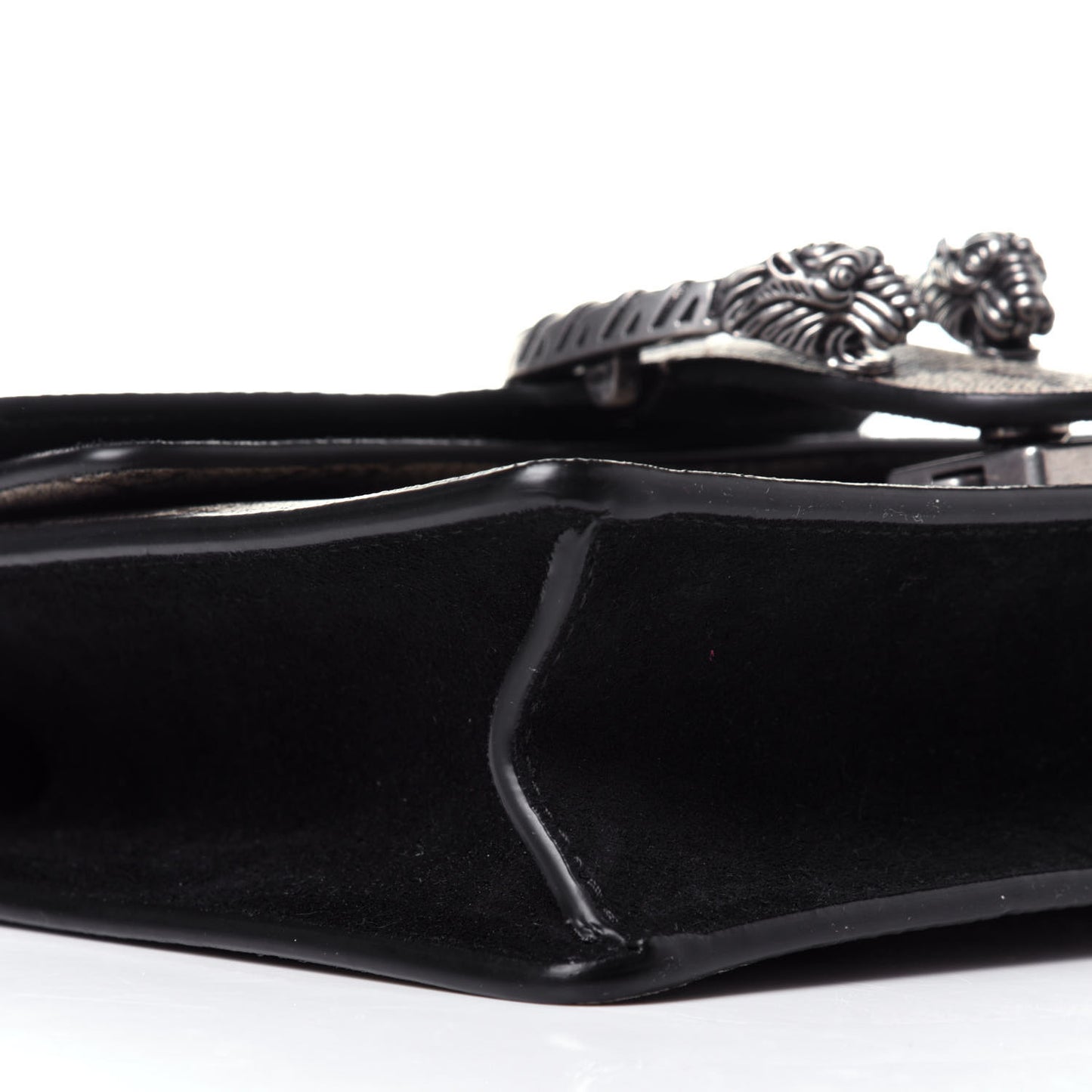 GG Supreme Monogram Mini Dionysus Shoulder Bag Black