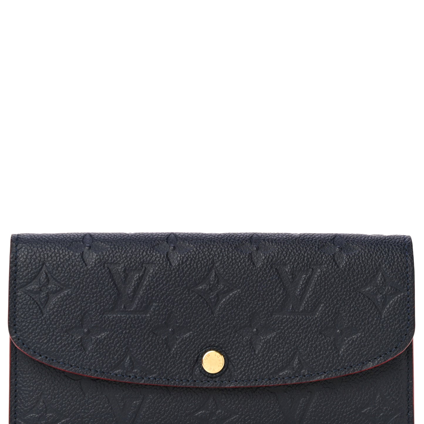 Empreinte Emilie Wallet Marine Rouge