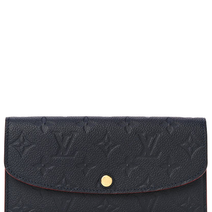 Louis Vuitton Empreinte Emilie Wallet Marine Rouge 7 of 10