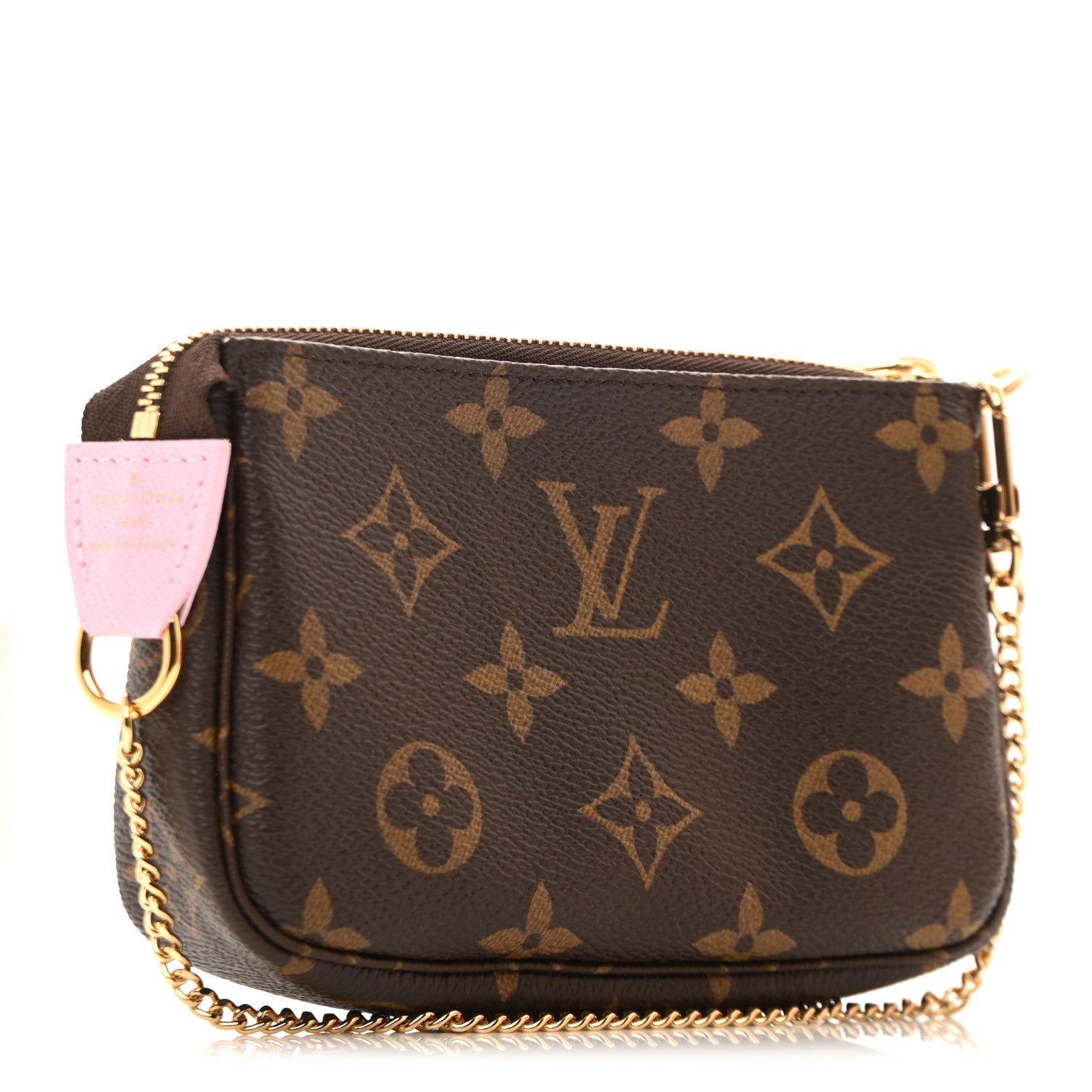 Louis Vuitton Monogram 2021 Christmas Animation Japanese Garden Mini Pochette Accessories  Wisteria Pink 3 of 12