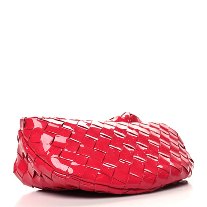 Bottega Veneta Patent Nappa Intrecciato Mini Jodie Candy Stripe 4 of 11