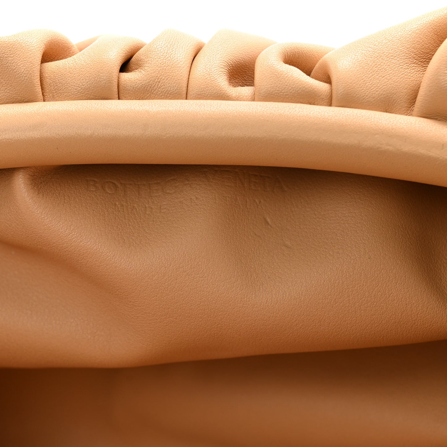 Calfskin Teen Pouch Almond