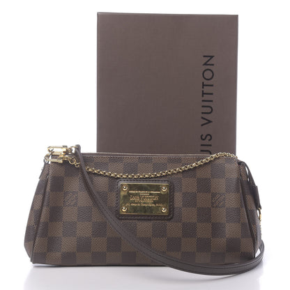 Louis Vuitton Damier Ebene Eva Clutch 10 of 10