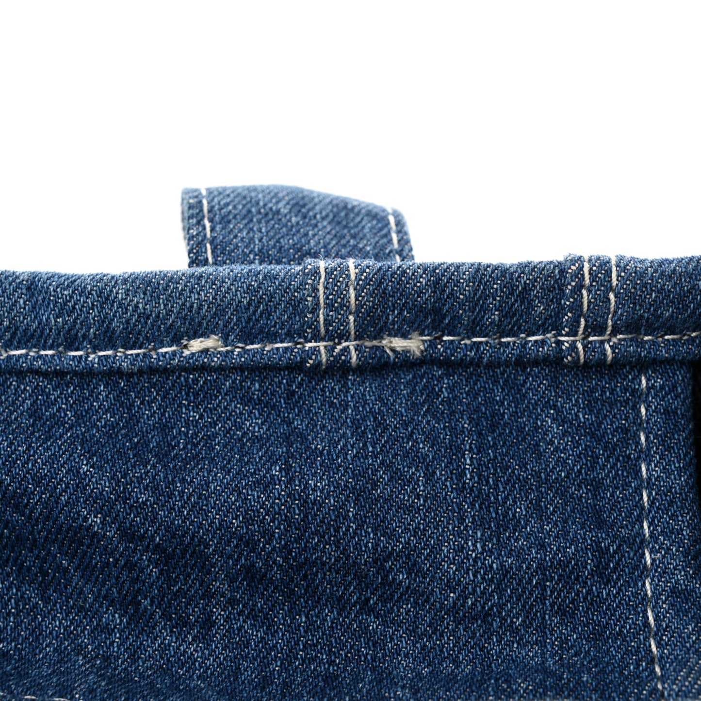 Denim Canvas Medium The Tote Bag Blue