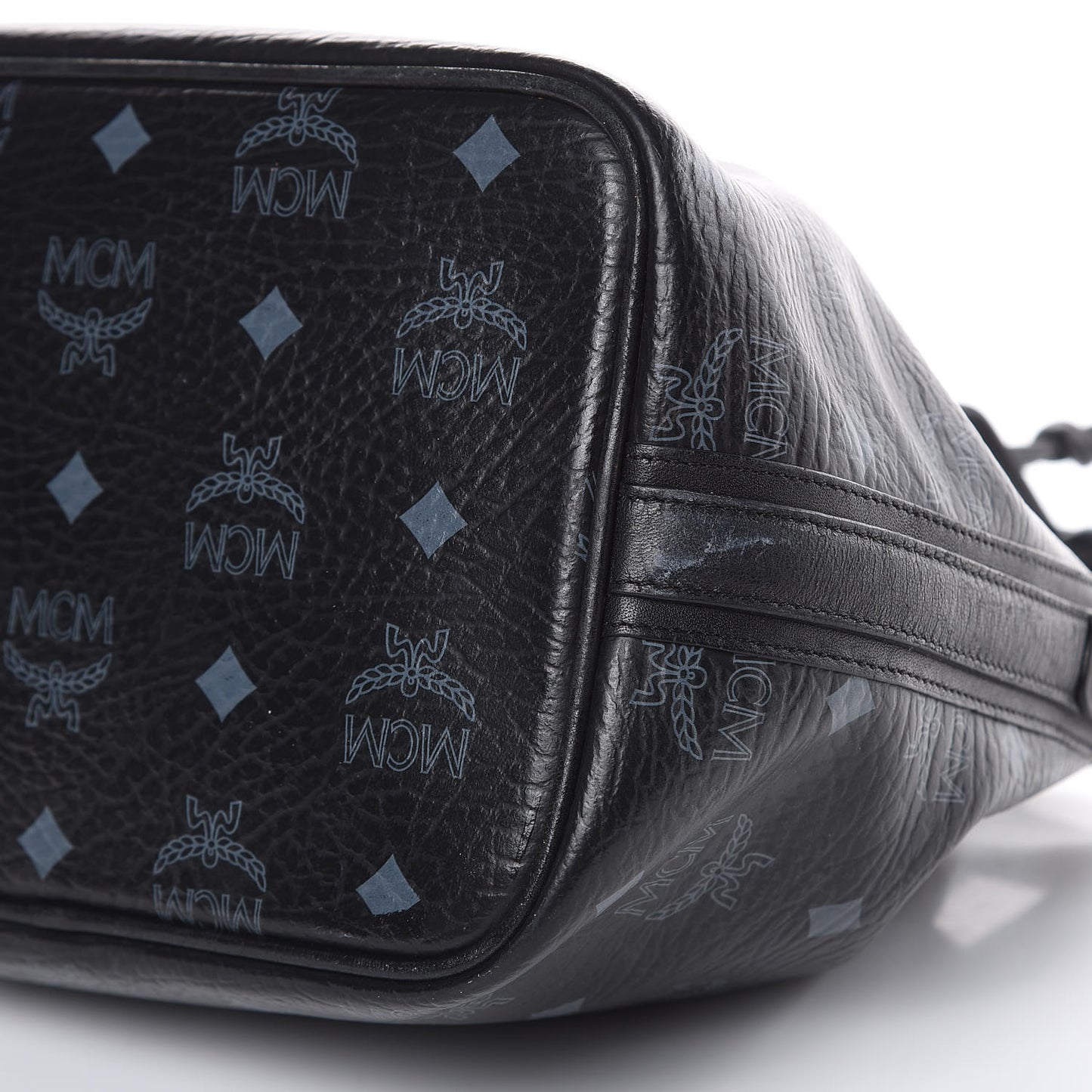 Visetos Essential Drawstring Bucket Bag Black
