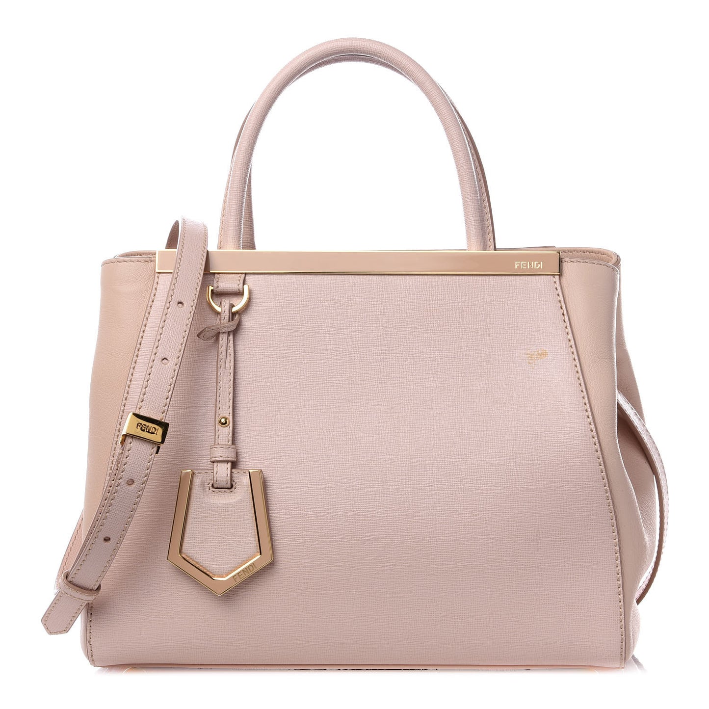 Vitello Elite Flamingo Petite 2Jours Tote Rosa Plaster