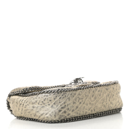 Chanel Distressed Lambskin Mini Leo Lion Flap Metallic 4 of 11