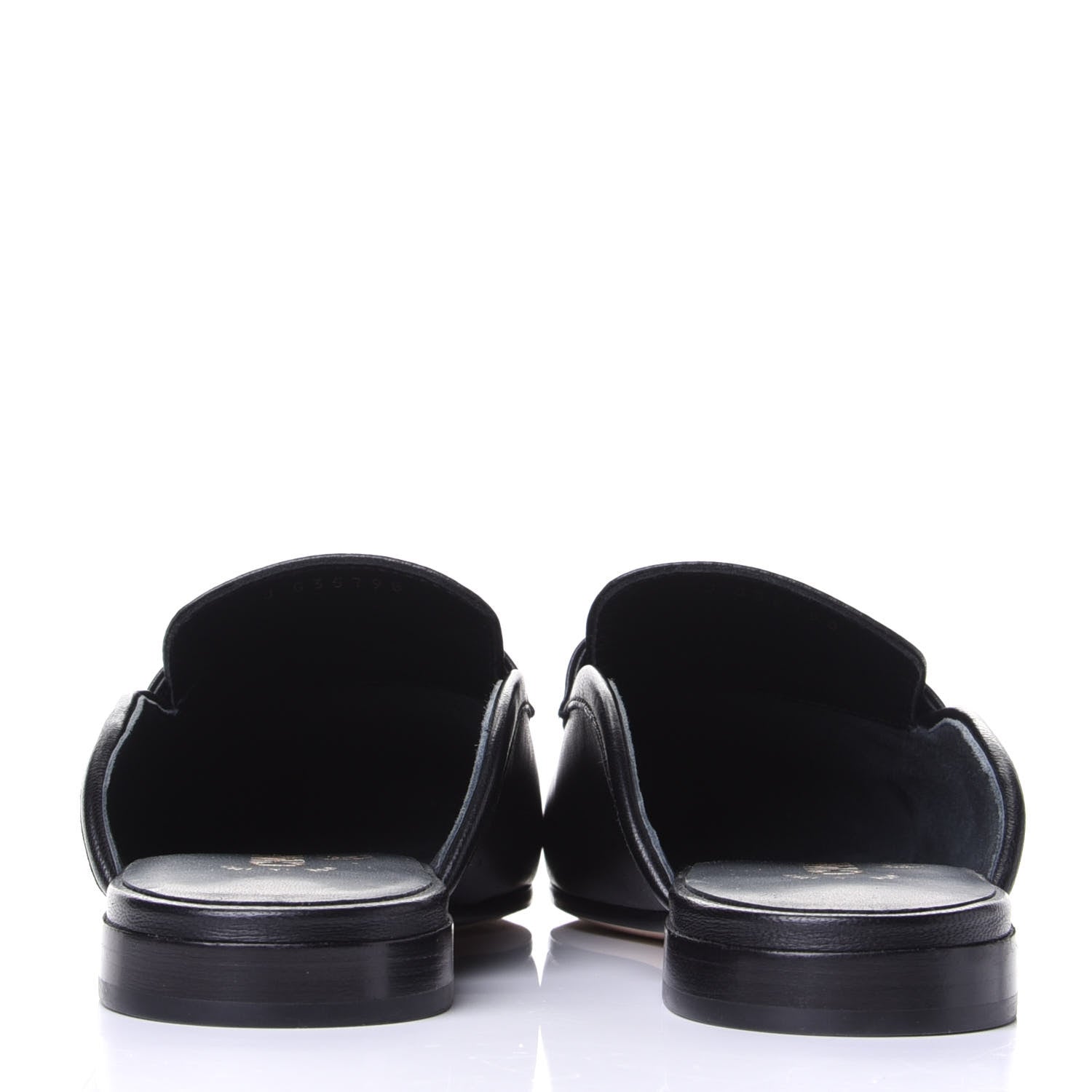 Chanel Calfskin Pearl CC Mules 37 Black 6 of 11