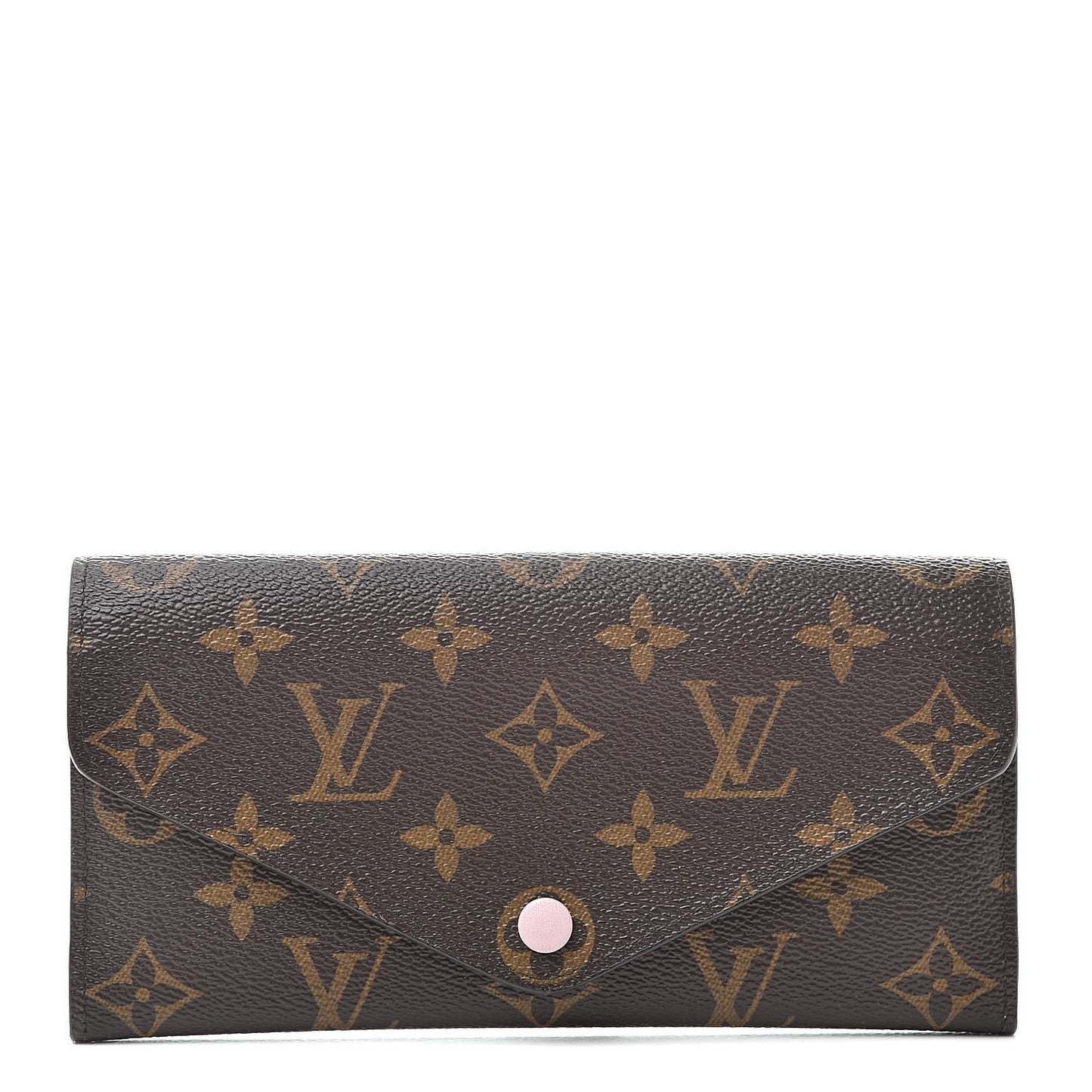 Monogram Josephine Wallet Rose Ballerine