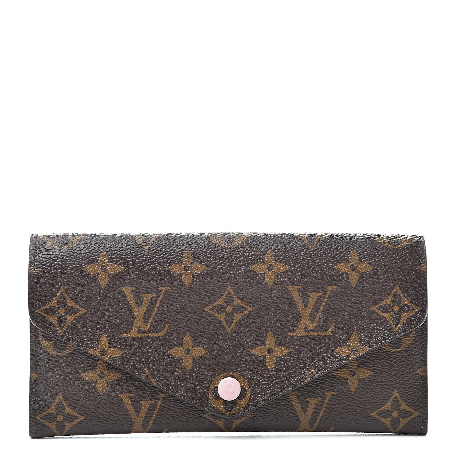 Louis Vuitton Monogram Josephine Wallet Rose Ballerine 1 of 10
