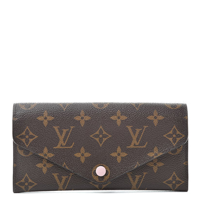 Louis Vuitton Monogram Josephine Wallet Rose Ballerine 1 of 10