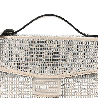Fendi Strass FF 1974 Baguette Soft Trunk Ghiaia 8 of 10