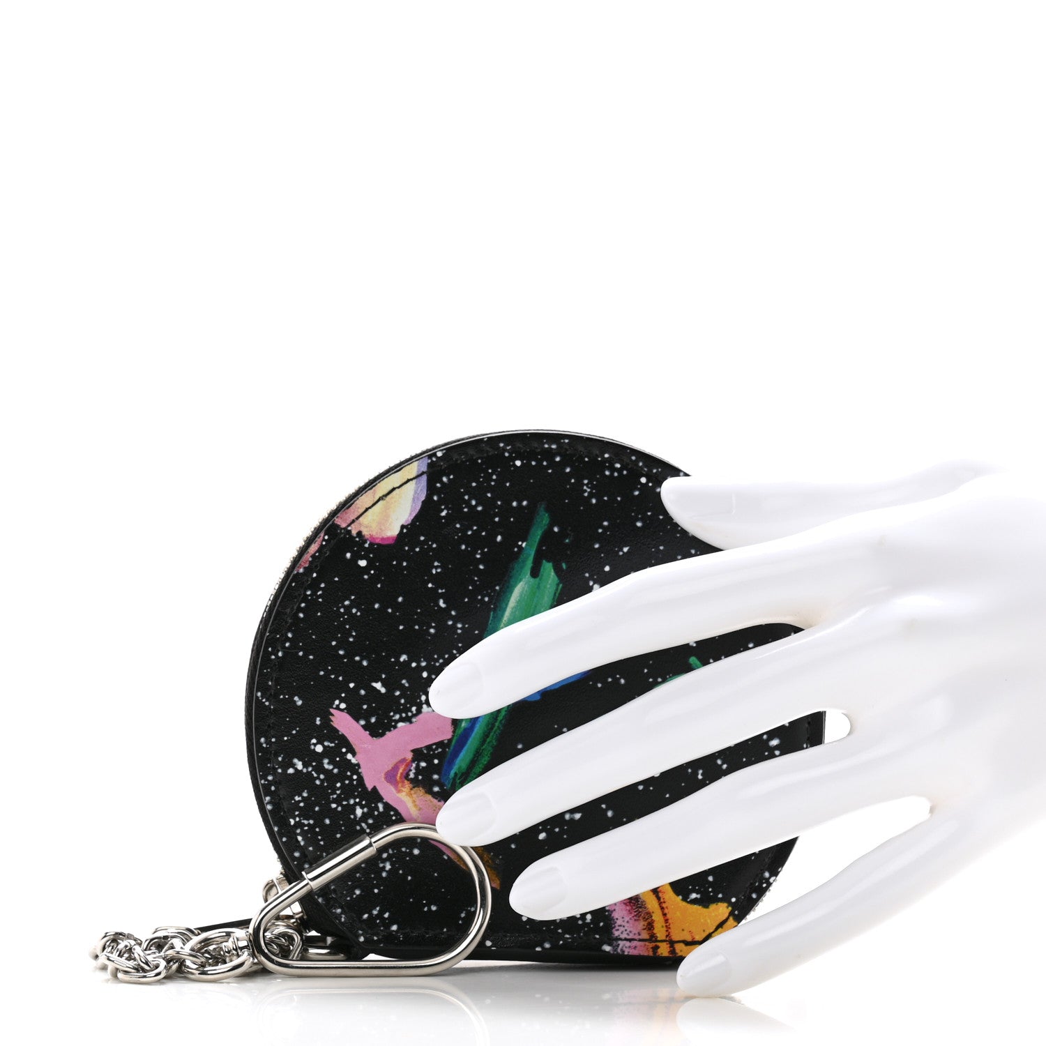 Louis Vuitton Calfskin Splash Micro Boite Chapeau Black 2 of 9