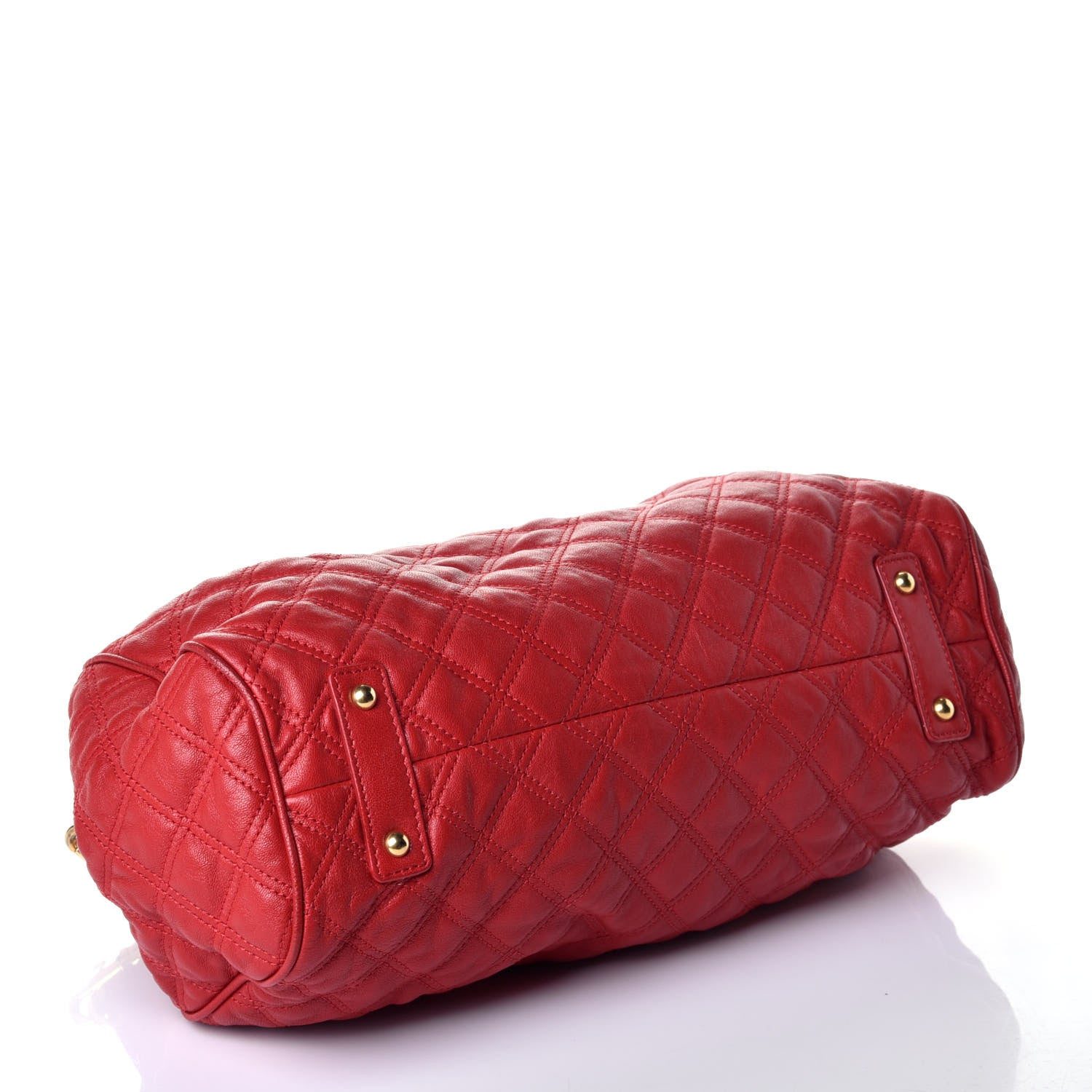 Marc Jacobs Lambskin Quilted Stam Red 5 of 9
