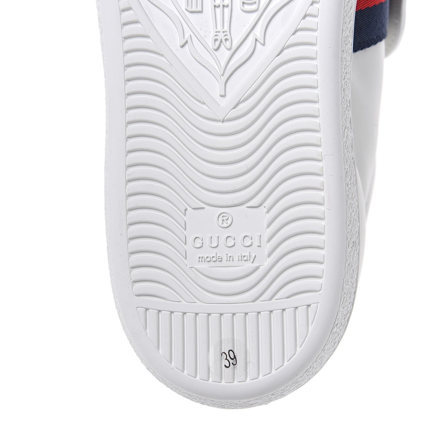 Gucci Calfskin Ayers Crystal Web Panther Embroidered Womens Ace Sneakers 39 White 9 of 10