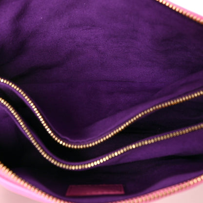 Louis Vuitton Lambskin Embossed Monogram Vuittamins Coussin PM Rose Violet 7 of 11