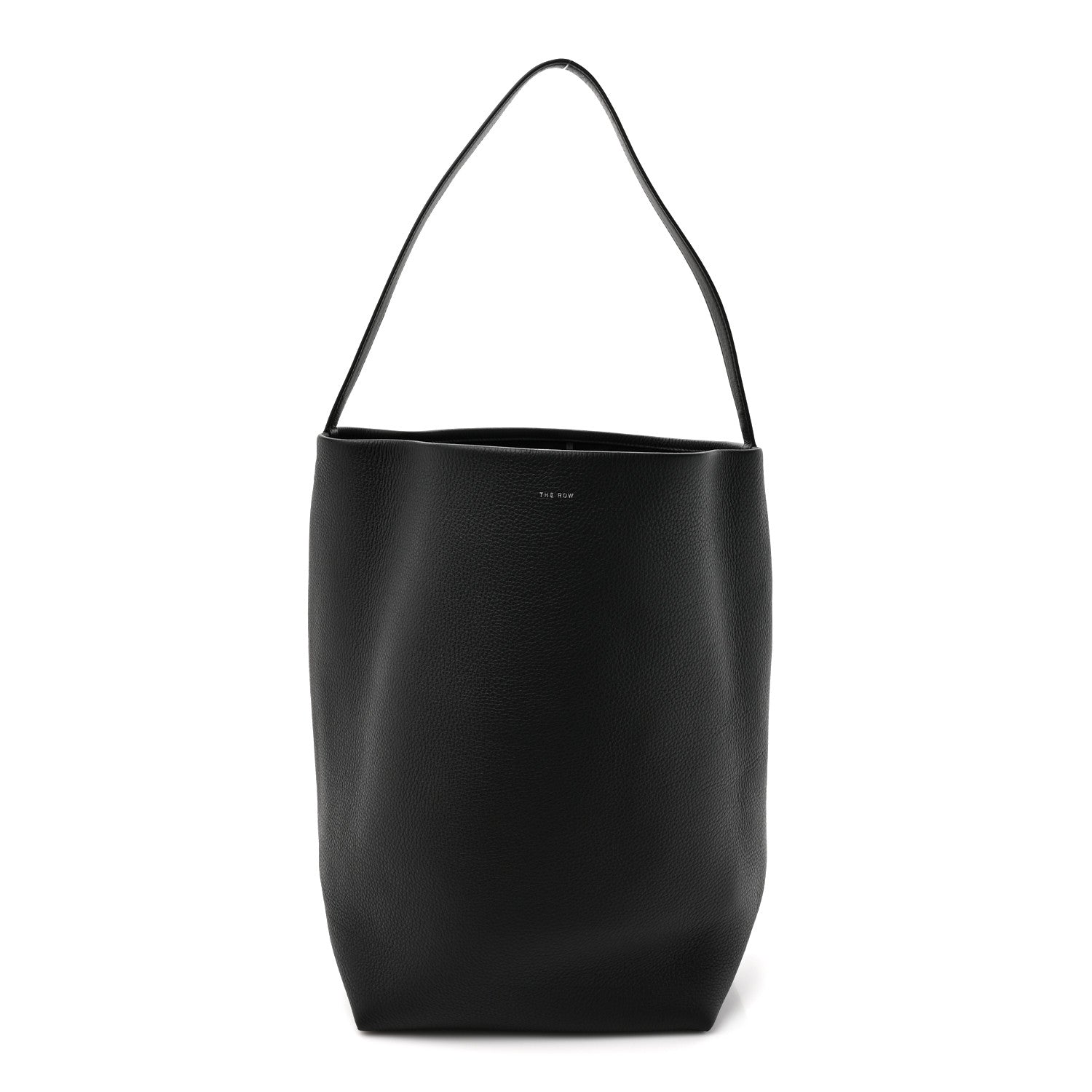The Row Grained Calfskin Large N/S Park Tote Black 1 of 10