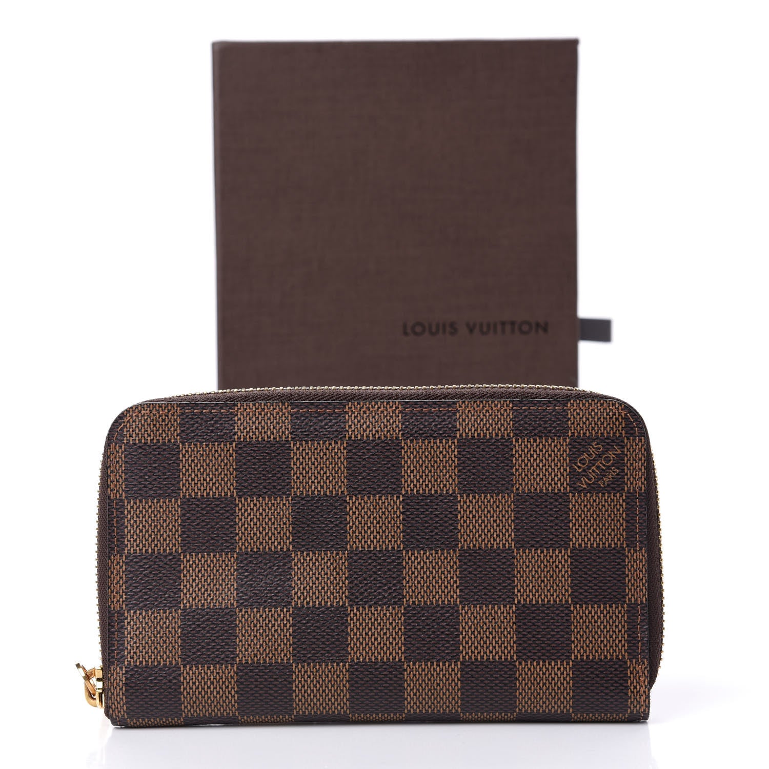 Louis Vuitton Damier Ebene Zippy Compact Wallet 10 of 10