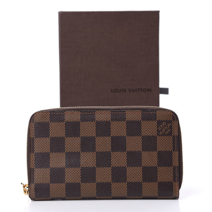 Louis Vuitton Damier Ebene Zippy Compact Wallet 10 of 10