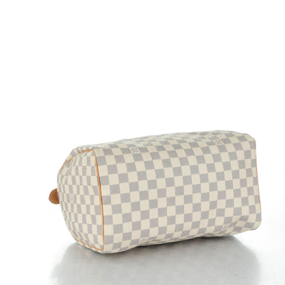 Louis Vuitton Damier Azur Speedy 30 4 of 8