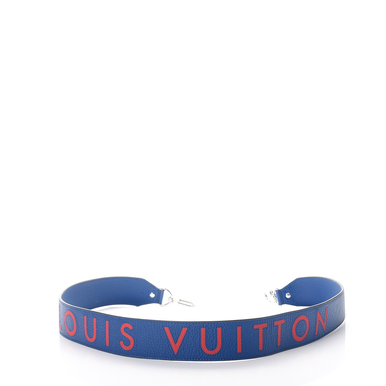 Louis Vuitton Taurillon Bandouliere Shoulder Strap Blue 8 of 10