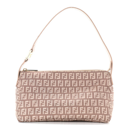 Fendi Zucchino Vitello Small Shoulder Bag Cipria Teint Cipria 1 of 11