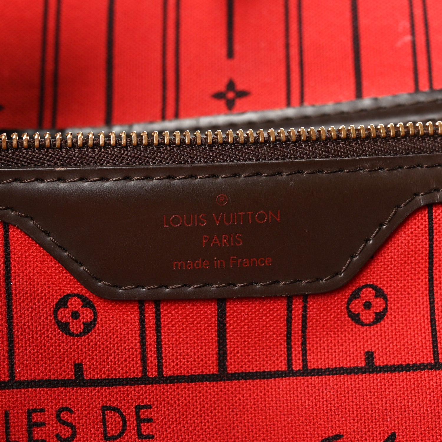 Louis Vuitton Damier Ebene Neverfull GM 6 of 11