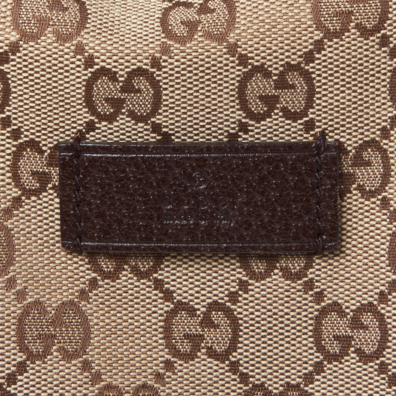 Gucci GG Monogram Web Medium Collapsible Carry On Duffle Beige Brown 7 of 10