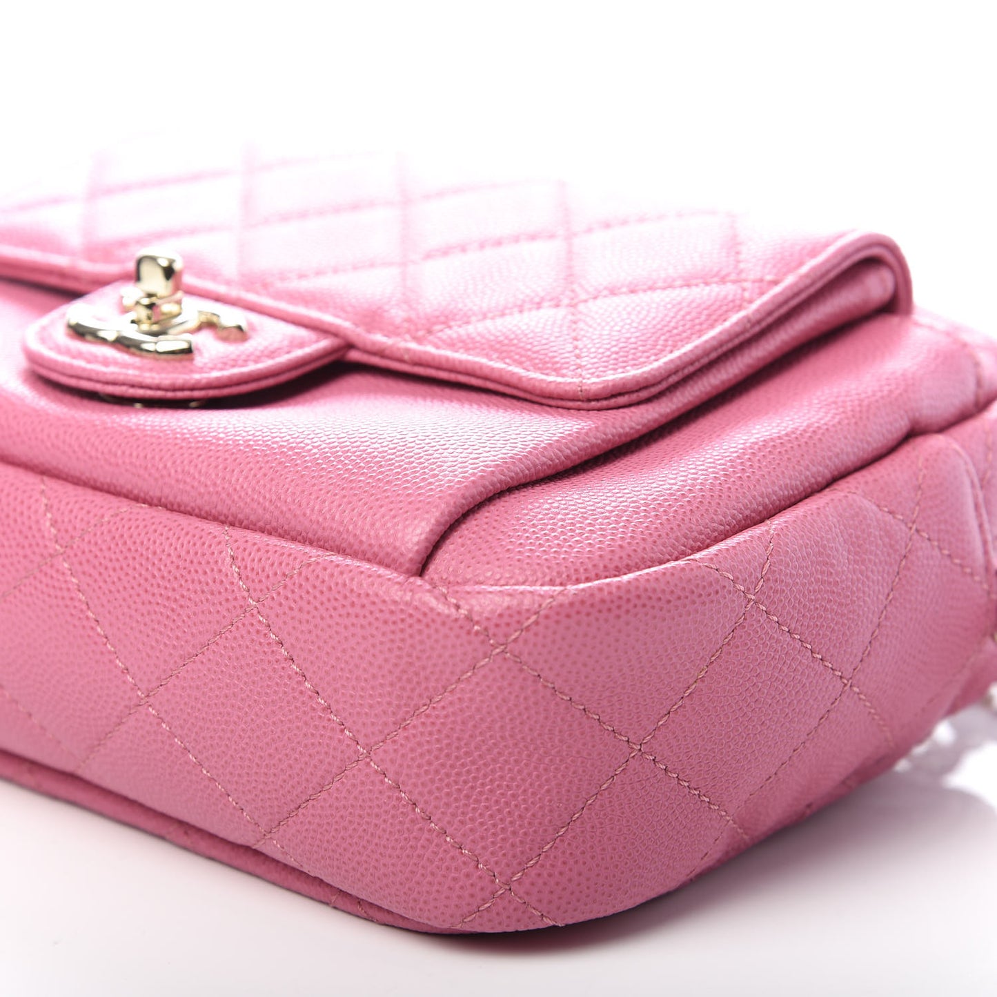 Caviar Quilted CC Day Camera Case Pink