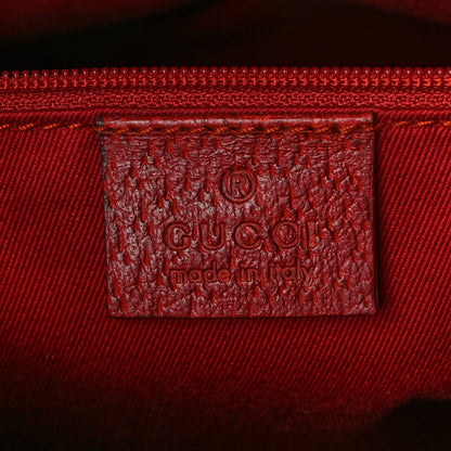 Gucci Monogram Shoulder Bag Red 7 of 11
