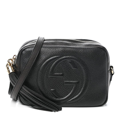 Gucci Pebbled Calfskin Small Soho Disco Bag Black 1 of 8
