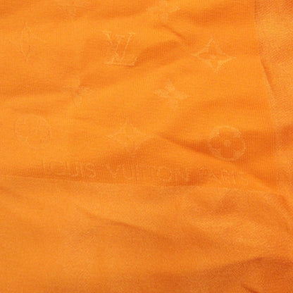 Louis Vuitton Silk Monogram Monaco Scarf Orange 3 of 4
