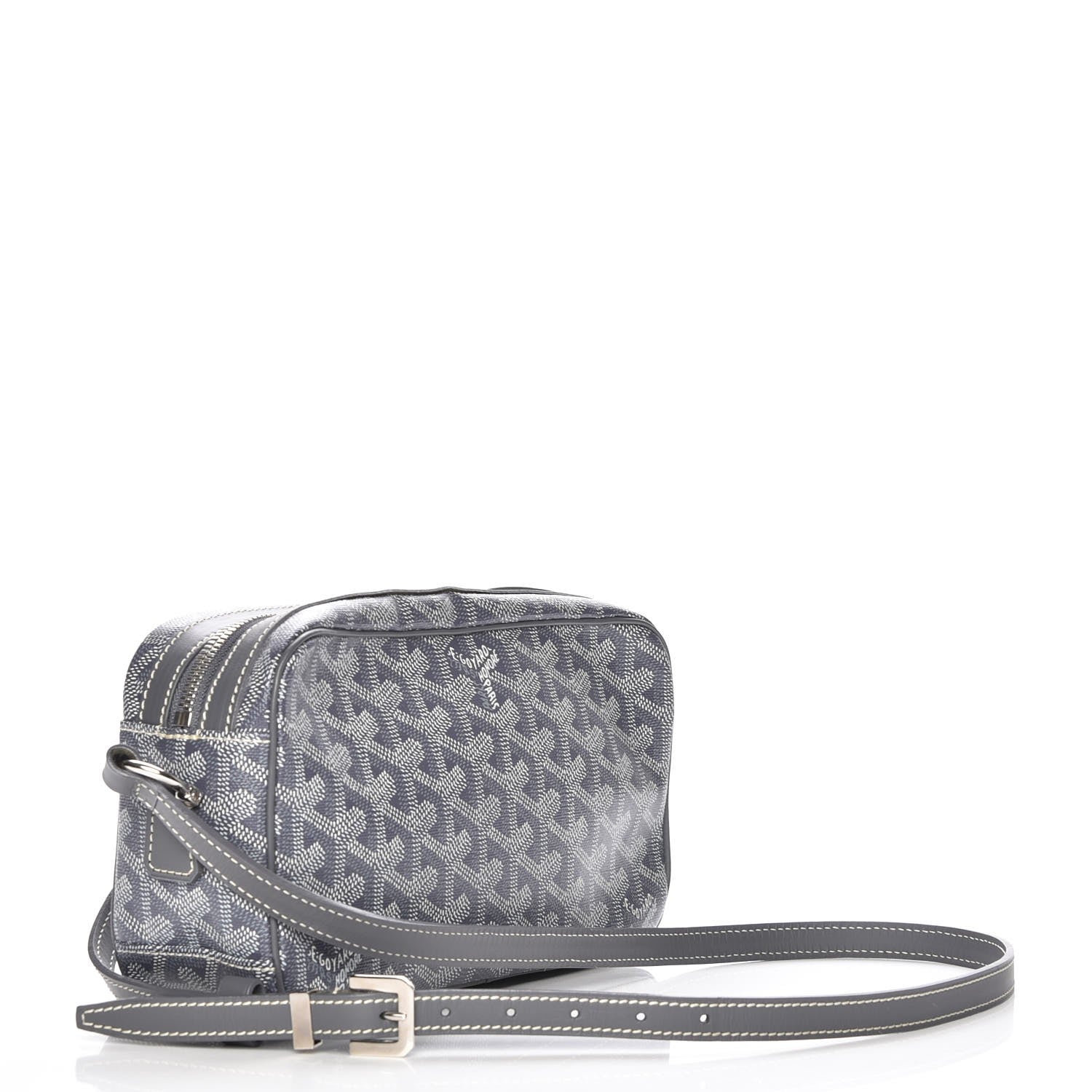 Goyard Goyardine Amacapvert Crossbody Bag Grey 3 of 6