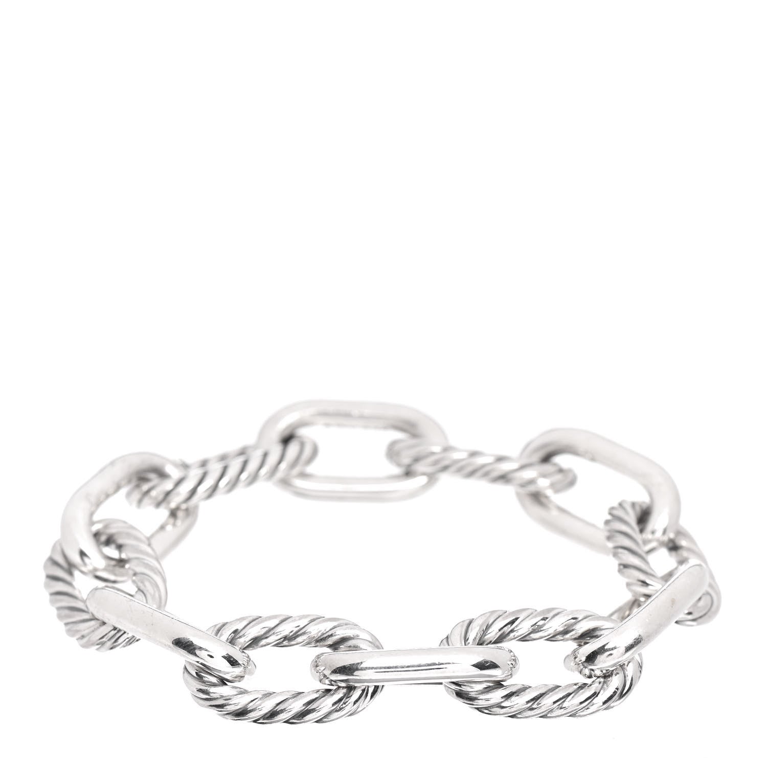 David Yurman Sterling Silver 13.5mm Madison Chain Bracelet 1 of 4
