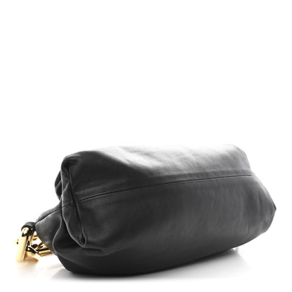 Bottega Veneta Calfskin The Pouch Chain Black 4 of 10