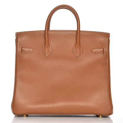 Hermes Courchevel HAC Birkin 32 Gold 4 of 31