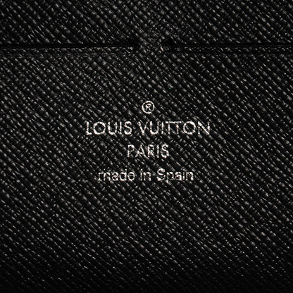 Louis Vuitton Epi Electric Zippy Organizer Wallet Black 7 of 8