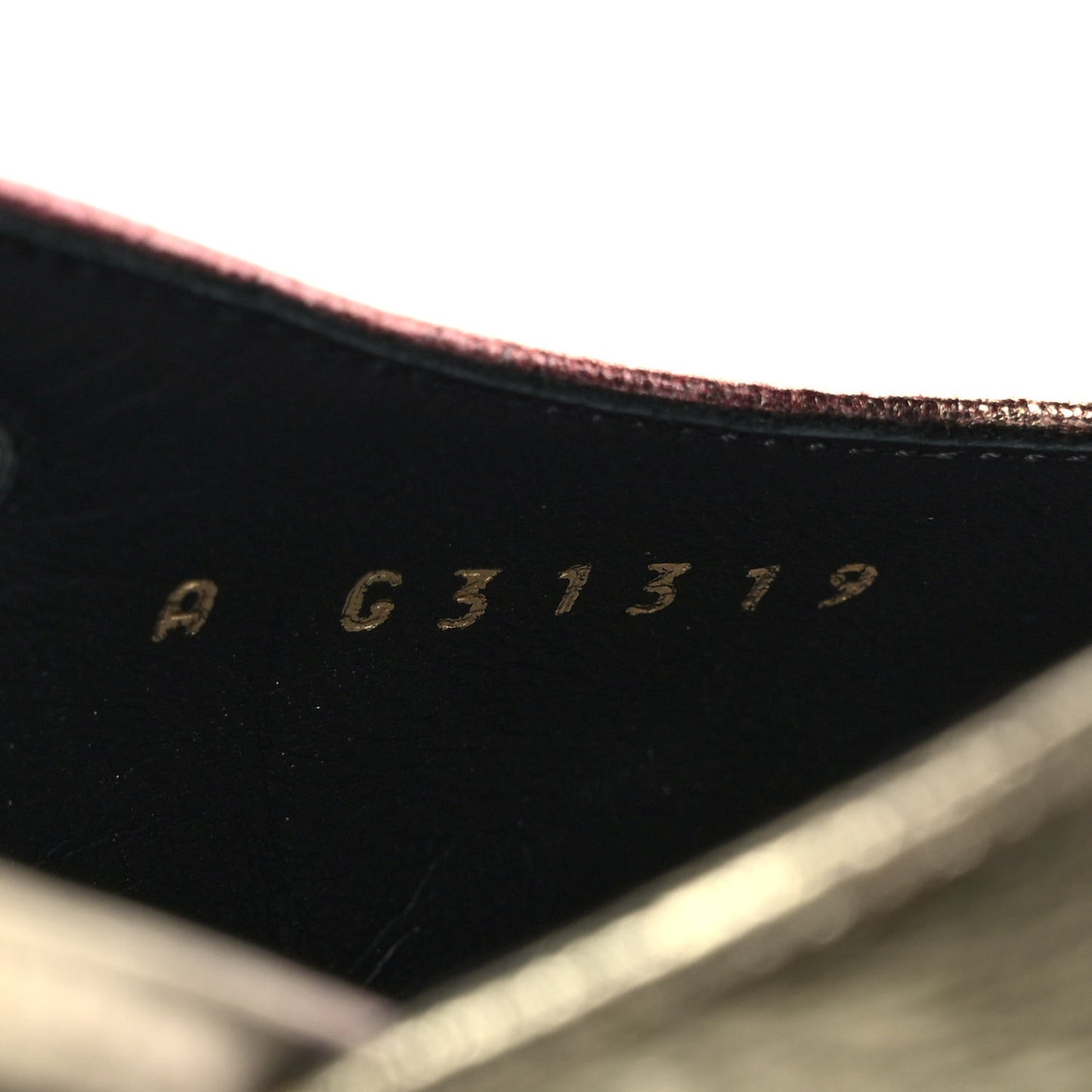 Laminated Calfskin Grosgrain Cap Toe CC Slingback Flats 37.5 Multicolor Black